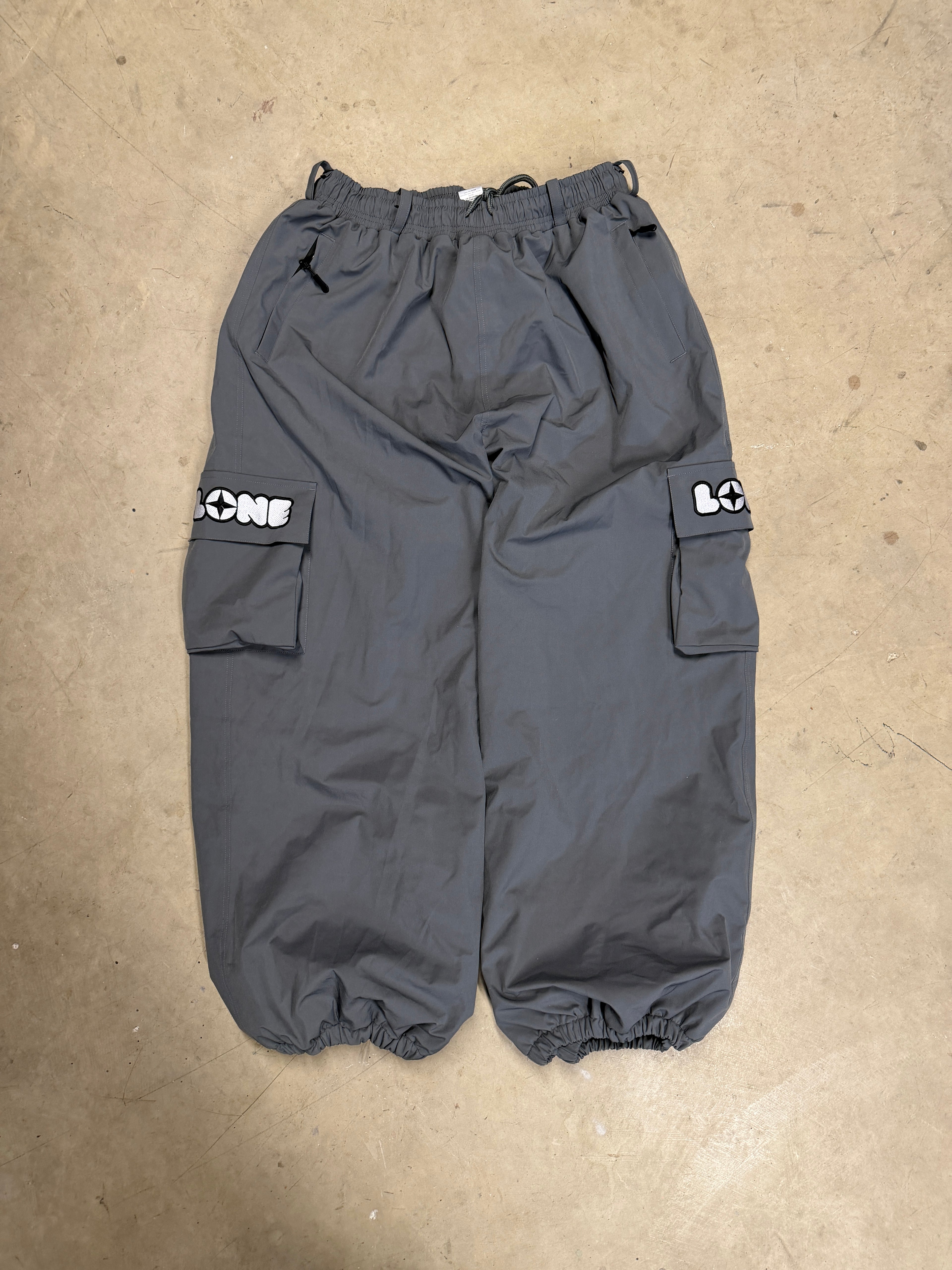 BAGGY snowpants 20K V1- Grey