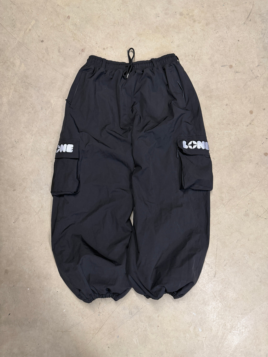 BAGGY snowpants 20K V1- black